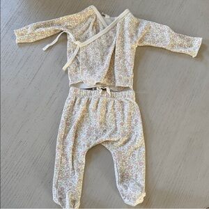 Floral Baby Outfit Set